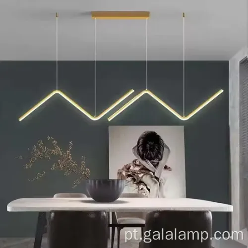 O elegante pequeno lustre nórdico para restaurantes modernos